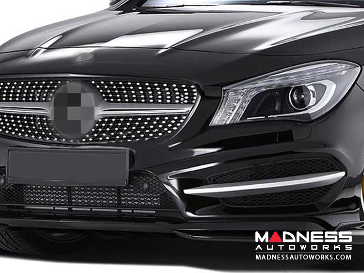Mercedes-Benz CLA-Class Front Bumper Splitter - Carbon Fiber